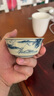 兮元记草木灰普洱茶杯手绘陶瓷主人杯单杯个人大号品茗杯茶建盏功夫茶具 草木灰手绘山水主人杯-简装 实拍图