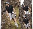jackWolfskin狼爪26春夏新款BORNBERG男士Polo衫休闲速干短袖上衣夏装A66006 黑色/6000 M 实拍图