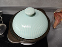 小熊（Bear）砂锅 宽口煲仔饭小炖锅耐高温不开裂1.6L 鸡公煲陶瓷锅G0054-S01 实拍图