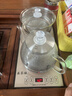 益茶福全自动上水电热水壶底部上水嵌入式茶台功夫茶烧水壶饮水烧水一体机抽水玻璃煮茶壶保温泡茶壶 1L SQ-008金色玻璃套装 实拍图