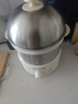 九阳（Joyoung）蒸蛋器 煮蛋器 定时 自动断电安心用 小型316L不锈钢多功能 双层蒸煮鸡蛋早餐神器ZD14-GE330 实拍图