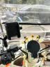 闪魔电动车手机支架山地自行车摩托车手机支架电瓶车手机支架防震适用外卖快递骑行手小牛九号爱玛雅迪 秒锁快取支架-后视镜款 实拍图