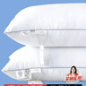 皇冠枕头护颈椎枕深度睡觉眠专用午睡抱靠枕五星级酒店成人枕芯一对装 实拍图