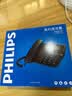 飞利浦（PHILIPS）电话机座机 固定电话 办公家用 家庭有线电话 来电显示 双接口 免电池 CORD118黑色 实拍图