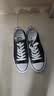 森馬（senma）时尚简约青春系带低帮学生舒适休闲帆布鞋男 2122201 黑色 42码 实拍图