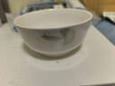 高颜值家用银杏时光米饭碗大面碗陶瓷餐具家用新骨瓷陶瓷碗 银杏时光 5英寸一个碗活动 实拍图