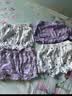 贝瑞加（Babyprints）宝宝内裤4条装女童平角短裤小女孩纯棉面包裤柔软打底裤 紫兔90 实拍图