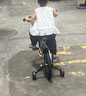 奥仕龙 儿童自行车3-4-5-6-7-8岁小孩单车宝宝脚踏单车男女孩小学生童车 【升级款白】旗舰版+加宽闪光轮 16寸 适合100-120cm 实拍图