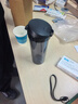 特百惠（Tupperware）茶韵500ml塑料杯男女士学生运动水杯子大容量泡茶杯 酷炫黑 实拍图