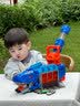 奥智嘉儿童玩具车男孩3-6岁恐龙弹射变形合金汽车模型生日礼物 实拍图