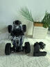 qdrone For the Good Moments遥控汽车越野车玩具遥控车四驱六一儿童节礼物男孩3-6岁10-12-14 28CM炫蓝【合金+四驱+双电90分钟】 6-14岁大型玩具车儿童rc专业 实拍图