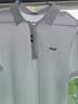 PGM 夏季高尔夫服装男士速干短袖衣服golf男装翻领POLO杉 YF441-白色 L 实拍图