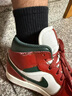 Jordan男AJ1小芝加哥配色 AJ 1中帮运动休闲鞋DQ8426-105白红40.5 实拍图