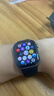 Apple/苹果 Watch S11 智能手表GPS款42毫米深空灰色铝金属表壳黑色运动型表带M/L MEUH4CH/B 实拍图