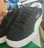 彪马（PUMA）面包鞋|经典复古休闲滑板鞋男女夏季板鞋SUEDE395205 黑色-白-02 38 实拍图