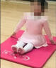 艾舞戈舞蹈鞋女儿童免系带专业软底鞋芭蕾舞表演练功鞋 肉色-免系带31 实拍图