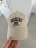 Dickies显脸小棒球帽女大头围加深刺绣新款大帽檐加宽男鸭舌帽子 浅米色 实拍图