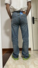 Levi's李维斯冰酷系列26年春夏新款牛仔裤男直筒凉感防晒夏薄款505裤子 蓝色 28 (32) 实拍图