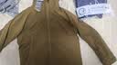 黑冰男士连帽棉服冬防风保暖轻量夹克Primaloft户外运动棉服 F8001 橄榄金 2XL 实拍图