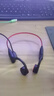 山水（SANSUI）W137 蓝牙耳机骨传导耳机 运动骑行不入耳跑步无线挂耳式超长续航耳机 适用于苹果华为安卓 黑 实拍图