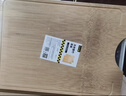 炊大皇 天然整竹菜板3cm加厚带刻度可悬挂家用案板砧板和面切菜板38*28 实拍图