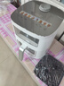 美的（Midea）【价保618】0氟新风炎烤空气炸锅家用 6.5L大容量多功能免翻面双可视空气炸锅蒸烤一体烤箱KZC6521 实拍图