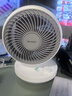 夏普 （SHARP）电风扇空气循环扇家用台扇低噪电风扇摇头涡轮对流大风力办公室宿舍桌面风扇节能小风扇 【机械款】抗菌扇叶+风大音轻+香薰驱蚊 实拍图