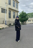 波司登（BOSIDENG）冬季羽绒90绒鹅绒极寒羽绒服女士加厚连帽商场同款时尚百搭外套 冰穹提花黑|9CW3 S 160/84A 体重约100-110斤 实拍图