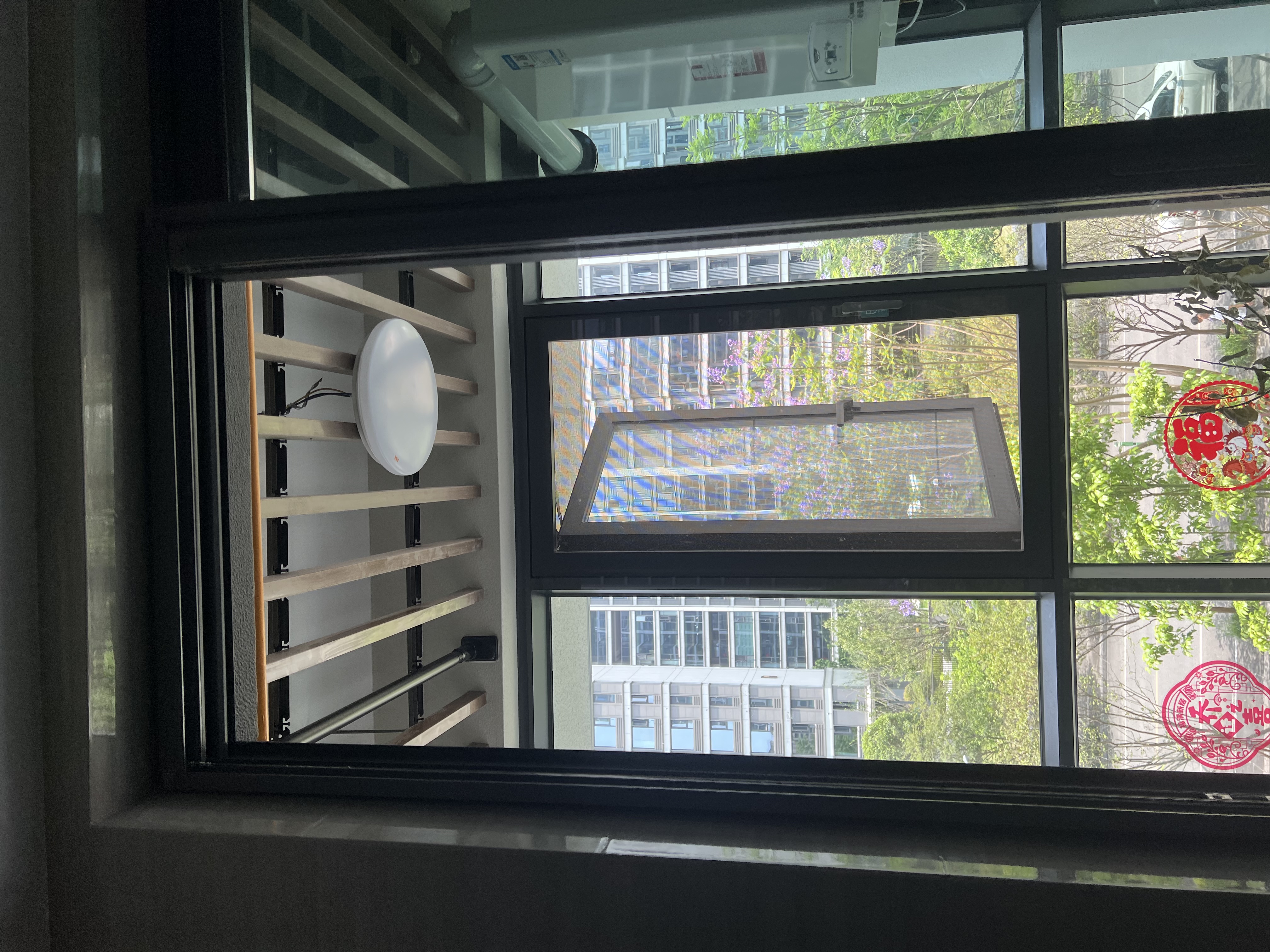 素酷防蚊隐形沙门铝合金推拉式纱门纱窗折叠门家用免打孔伸缩纱网纱帘 灰色国标加厚料 加厚铝合金 （一平价） 实拍图