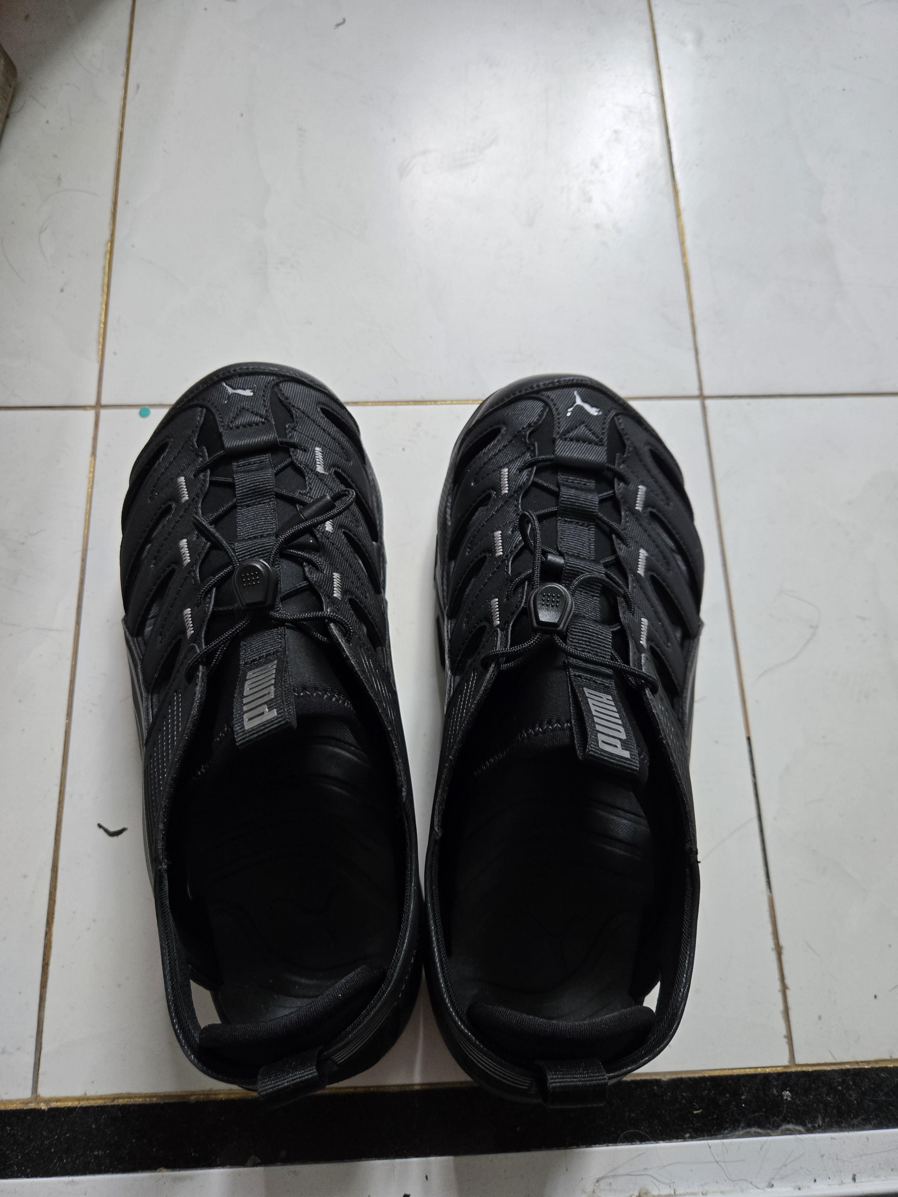 彪马PUMA 透气洞洞鞋运动凉鞋男女夏季休闲鞋RS-SANDAL 405253 43 实拍图
