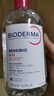 贝德玛（BIODERMA）【618】粉水敏感肌洗卸温和不伤肤卸妆水水润清爽500ml 实拍图