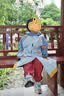 牧萌儿童雨衣男女童幼儿园小童宝宝全身防水男孩雨披 太空宇航员 L 实拍图