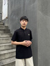 海澜之家（HLA）父亲节礼物polo衫男士短袖2026夏季商务休闲凉感透气简约翻领t恤 凉感透气-黑色D6 M (170) 推荐125~136斤 实拍图