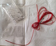 织星红玛瑙珠子diy散珠红玛瑙手链珠子散珠手串配珠配件编织手工 白玛瑙6MM约32颗配线 实拍图