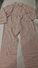 MUJI[自营限定款]女士无侧缝 双层纱织睡衣 纯棉家居服 浅粉红色 M 实拍图