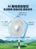 美的（Midea） 电风扇家用远距离大风量落地扇空气循环智能遥控摇头电扇宿舍轻音低噪立式节能风扇 【风量提升 风随温变】语音智控 实拍图