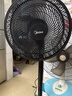 美的（Midea）【超级单品】七叶轻音立式电风扇家用柔风落地扇台式桌面小型风扇大风量节能摇头宿舍电扇 SAF30AB 实拍图