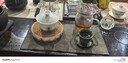 容山堂珐琅彩泡茶杯陶瓷主人杯单杯茶盏公道杯盖碗茶洗壶承茶壶功夫茶具 金丝珐琅壶承+盖碗套装 1个 150ml 实拍图