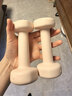 Keep哑铃女士健身家用彩色浸塑环保手铃亚铃全身塑形樱粉1kg*2 实拍图