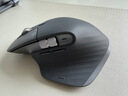 罗技（Logitech）大师系列 MX Master 3S 无线蓝牙鼠标 人体工学 办公 静音鼠标 高端 石墨黑 带无线接收器 实拍图