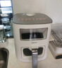 美的（Midea）【价保618】0氟新风炎烤空气炸锅家用 6.5L大容量多功能免翻面双可视空气炸锅蒸烤一体烤箱KZC6521 实拍图