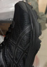亚瑟士ASICS男鞋网面跑鞋减震运动鞋透气跑步鞋GEL-FLUX 4 黑色/黑色（夜跑款） 42 实拍图