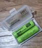 倍量（Doublepow）18650锂电池12950mWh尖头2节3.7V-4.2V通用可充电锂电池强光手电筒专用 实拍图