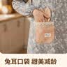 梦庭 围裙长袖挂脖厨房衣服做饭罩衣围腰防水防油炒菜工作服【2条装】 实拍图