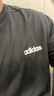 阿迪达斯（adidas）短袖T恤男夏季快干运动透气轻薄宽松半袖男装 黑色 M 实拍图