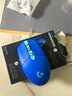 罗技（G）G304 LIGHTSPEED无线游戏鼠标 轻质便携 鼠标宏 三角洲FPS无畏契约打瓦必备 生日礼物 蓝色 实拍图