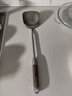 双枪（Suncha）316L不锈钢锅铲加厚抗菌胡桃木手柄铁锅炒菜铲子 实拍图