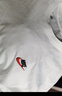 耐克（NIKE）T恤男 26新款夏季运动服小logo跑步训练篮球时尚纯色棉质圆领短袖 热售/全棉亲肤/刺绣标/白色 /建议拍小一码 L (175/92A) 实拍图