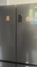 海尔（Haier）冰箱四开门十字门双对开门539升一级能效双变频双循环超薄大容量可嵌入风冷无霜家用家电国家补贴 539L+健康黑金净化+联网智控+以旧换新官方旗舰 实拍图