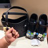卡骆驰（CROCS）檀健次同款经典小号托特包手提包|211702 黑色-001 实拍图